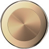 PopSockets Round Radial Gold Aluminum Magsafe Zloty - (807259)