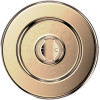 PopSockets Round Radial Gold Aluminum Magsafe Zloty - (807259)