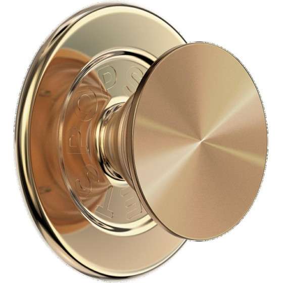PopSockets Round Radial Gold Aluminum Magsafe Zloty - (807259)