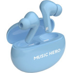SBS Music Hero Wireless Earphones Tws X-Beat Light Blue - (MHTWSBEATBTNOL)