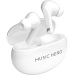 SBS Music Hero Wireless Earphones Tws X-Beat White - (MHTWSBEATBTNOW)
