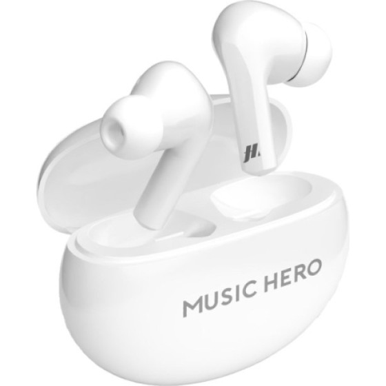 SBS Music Hero Wireless Earphones Tws X-Beat White - (MHTWSBEATBTNOW)