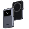 Ugreen - Power Bank PB571 (35605B) - With Digital Display, Fast Charge, Magnetic, Wireless, 5000mAh, USB-C, 18W, 5V/3A - Grey - (35605B; PB571)