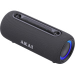 Akai ����� ������ ��������� ����� IPX5 �� ������, Bluetooth, USB, AWS, handsfree, Rgb Lights ��� ������ ����-15W Rms - (ABTSW-40)