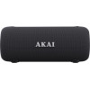 Akai ����� ������ ��������� ����� IPX5 �� ������, Bluetooth, USB, AWS, handsfree, Rgb Lights ��� ������ ����-15W Rms - (ABTSW-40)