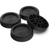 Meliconi 4 ANTI-Vibration Feet - Black COLOR