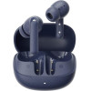 QCY Buds Anc Blue (HT15) - 45db Anc Tws Earbuds 35h 5 Mic ENC, ear-Canal Adaptive tech, Leather Case - (QCY-HT15 Blue)
