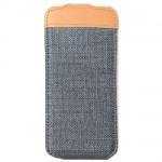 ���� ��������� MELKCO APPLE IPHONE 5/5S SAMPU VERTICAL FLIP JACKA ����-����