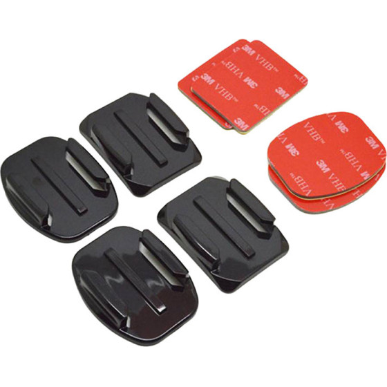 Telesin Set Of Flat And Curve Adhesive Mount 3M For Gopro (GP-BRK-004) - (GP-BRK-004-1)