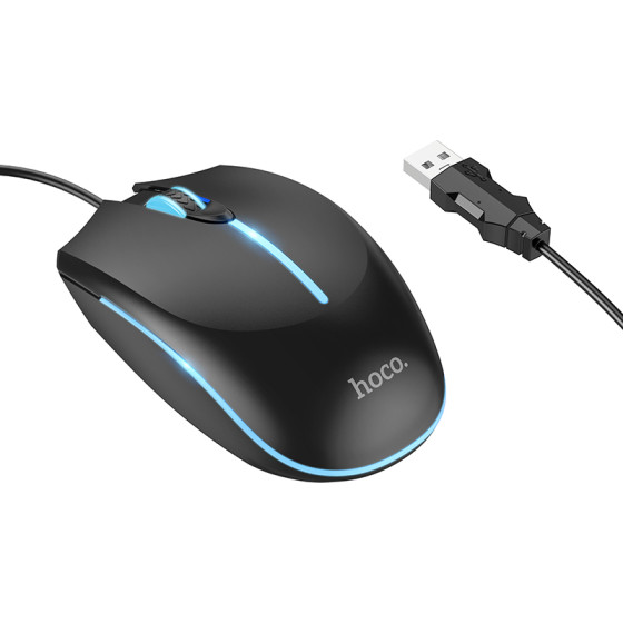 Hoco ��������� ������� Gaming �� 4 �������, �������, 2400 Dpi ����� - (GM37 Wonderful)