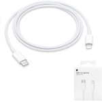 Apple - Original Data Cable A2561 (MM0A3ZM/A) - Type-C to Lightning Thunderbolt 3, 1m - White (Blister Packing) - (MM0A3ZM/A;A2561)