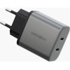 ENERGEA Wall Charger Ampcharge GaN45 2xUSB-C PD/PPS/QC3.0 45W Grey - (CHR-AC2C-GAN45EU)
