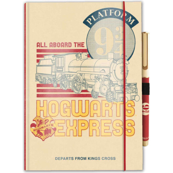 Harry Potter - Notebook A5 With Pen Platform 9 3/4 - (CPA5057)