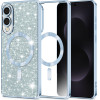 Techsuit - Luxury Glitter Magsafe - Samsung Galaxy S25 Edge - Light Blue