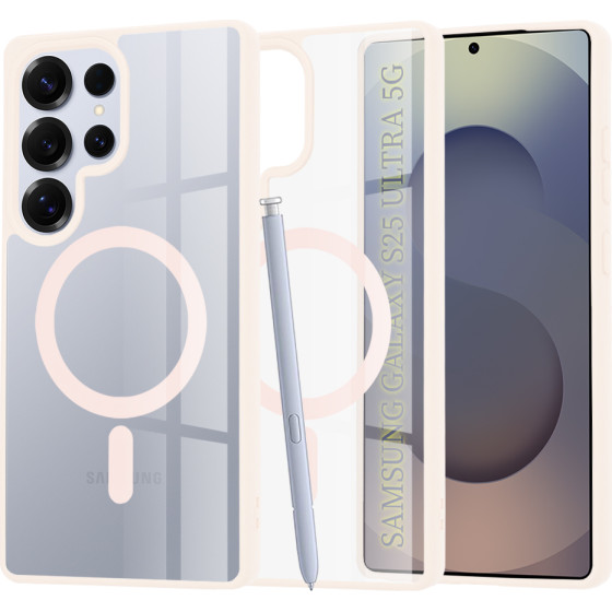 Techsuit - Magsafe Pro - Samsung Galaxy S25 Ultra - Nude Pink