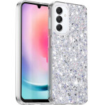 Techsuit - Sparkly Glitter - Samsung Galaxy A16 4G / A16 5G - White