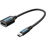 Vention - Otg Adapter - USB-B To Usb 2.0, 480Mbps, Firm Connection, Easy Sharing, Durable, 0.15m - Black - (CCTBB)