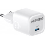 Anker Wall Charger Zolo, 20W, 3A, 1 x USB-C, White - (A2699G21)