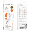 Borofone ������� �������� Usb �� USB-C 2.4A 1m ����� - (BX119 New)