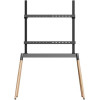 Gembird Tv Floor Stand 55'-86' BLACK/Wood Max Vesa 600x400 - (TVS-86F-01-BK)