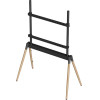 Gembird Tv Floor Stand 55'-86' BLACK/Wood Max Vesa 600x400 - (TVS-86F-01-BK)