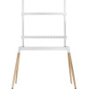 Gembird Tv Floor Stand 55'-86' WHITE/Wood Max Vesa 600x400 - (TVS-86F-01-W)