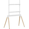 Gembird Tv Floor Stand 55'-86' WHITE/Wood Max Vesa 600x400 - (TVS-86F-01-W)