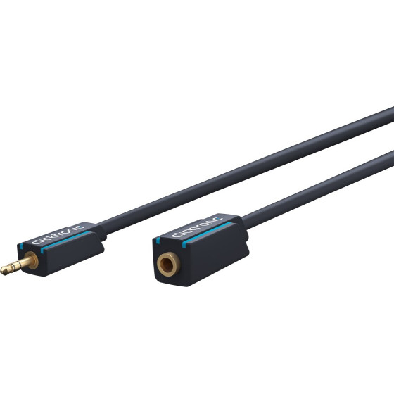 Clicktronic 3.5 Mm Aux Extension Cable, Stereo - (70489)