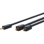 Clicktronic 3.5 Mm Aux To Rca Adapter Cable, Stereo - (70465)