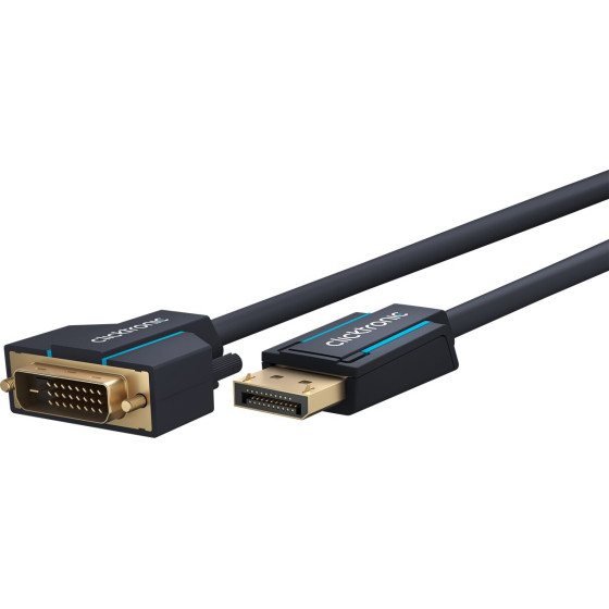 Clicktronic Active DisplayPort(TM) To DVI-D Adapter Cable - (70729)