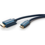 Clicktronic Mini-HDMI(TM) Adapter Cable With Ethernet - (70322)