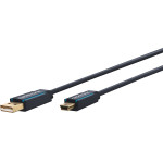 Clicktronic Usb A To Usb Mini B 2.0 Adapter Cable - (70127)