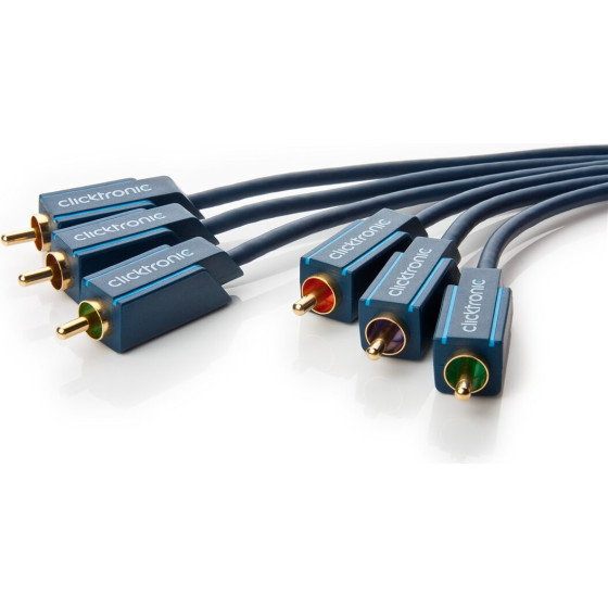 Clicktronic Yuv Component Cable - (70427)
