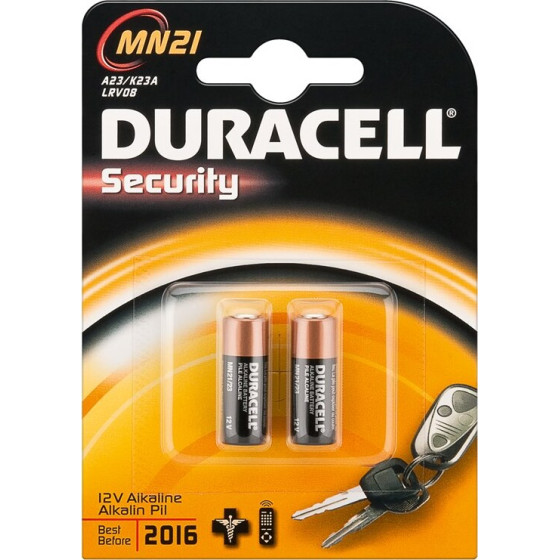 Duracell LR23 (MN21) Battery, 2 pcs. In blister