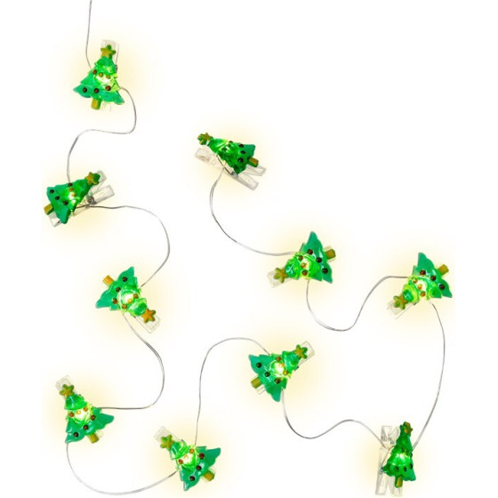 Goobay 10 Led Photo Clip Fairy Lights ''Christmas Tree'' - (60254)