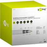 Goobay 120 Db Sat Coaxial Cable, 4x Shielded, Ccs 305m - (74020)
