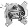 Goobay 3-Hole Aerial Through Socket - (67048)