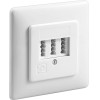Goobay 3x TAE-Nff Wall Plate, Flush Mount - (43545)