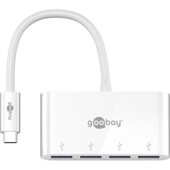 Goobay 4-Port USB-C(TM) Multiport Adapter - (66274)