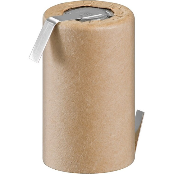 Goobay 4/5 Sub-C, 2000 mAh, Solder Tail (Z) Rechargeable, 1 pc. Bulk - (72874)