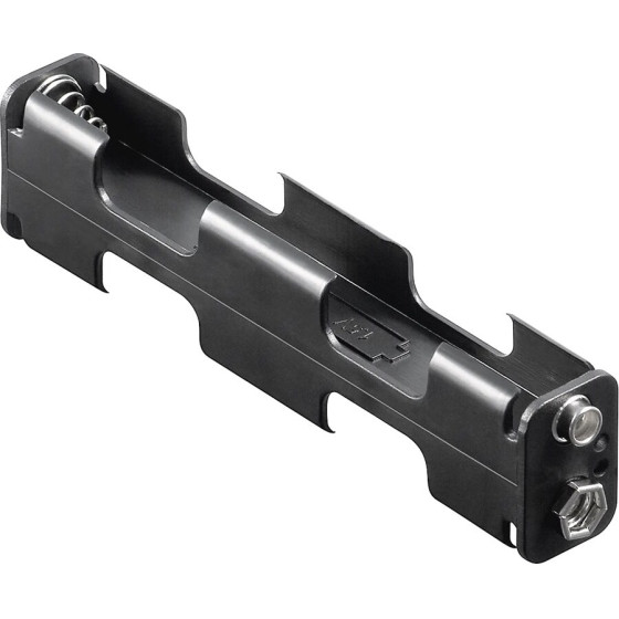 Goobay 4x Aa (Mignon) Battery Holder (10 pcs) - (11464)