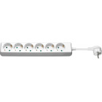 Goobay 6-Way Power Strip, 3 m, White - (51079)