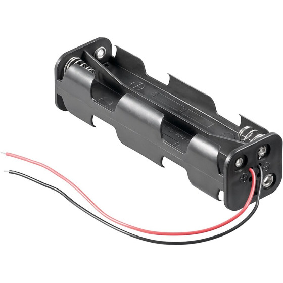 Goobay 8x Aa (Mignon) Battery Holder (10 pcs) - (11741)