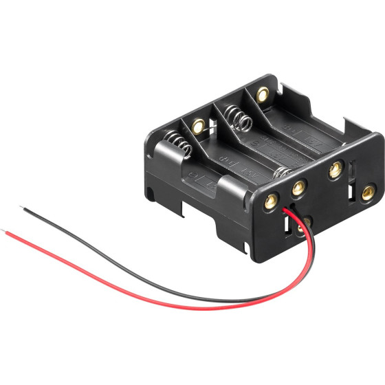 Goobay 8x Aa (Mignon) Battery Holder (20 pcs) - (81218)