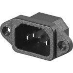 Goobay Ac Built-In Plug, (* mm�) (10 pcs) - (12955)
