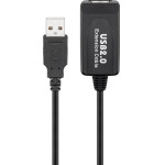 Goobay Active Usb Extension Cable, 10 m, Black - (95119)