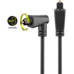 Goobay Angled Toslink Cable And Rotatable - (41594)