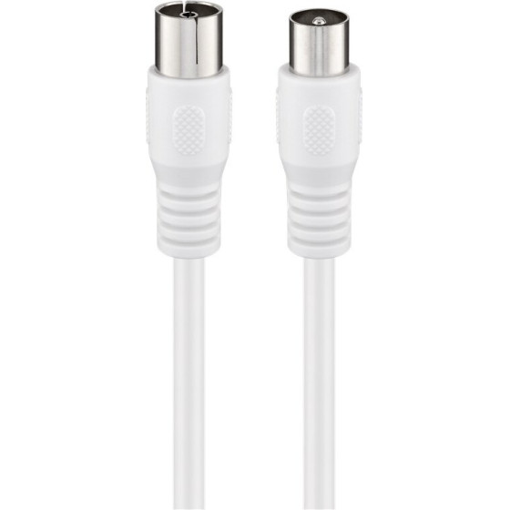 Goobay Antenna Cable (Class A,  85 dB), Double Shielded - (66613)