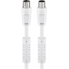 Goobay Antenna Cable With Ferrite (80 dB), Double Shielded - (50724)