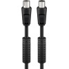 Goobay Antenna Cable With Ferrite (80 dB), Double Shielded - (50728)